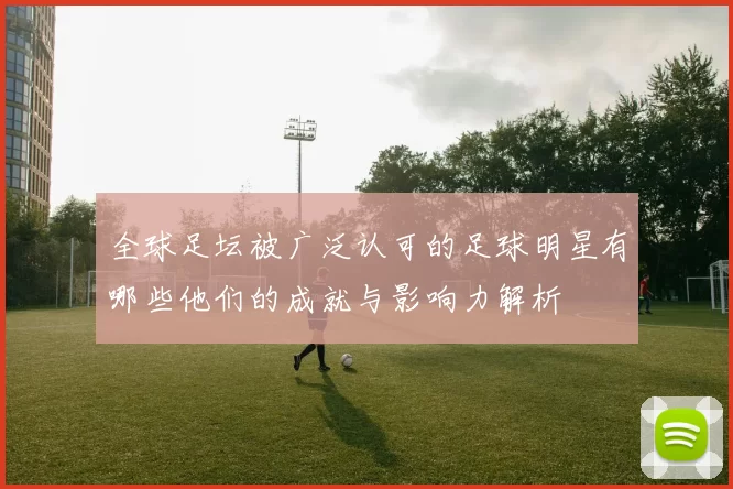 全球足坛被广泛认可的足球明星有哪些他们的成就与影响力解析